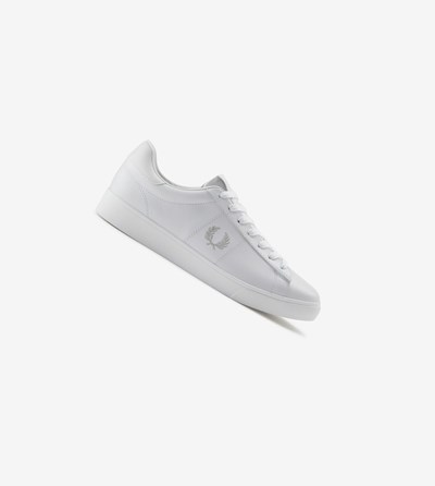 White Fred Perry Spencer Men's Sneakers | WFONJ-3567