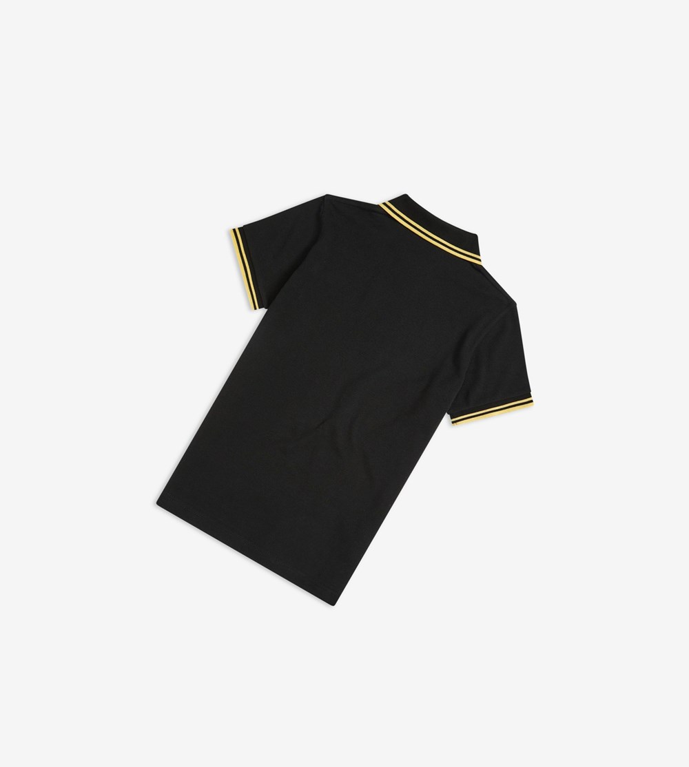 Black Fred Perry G12 Women's Polo Shirts | GNYAK-5124