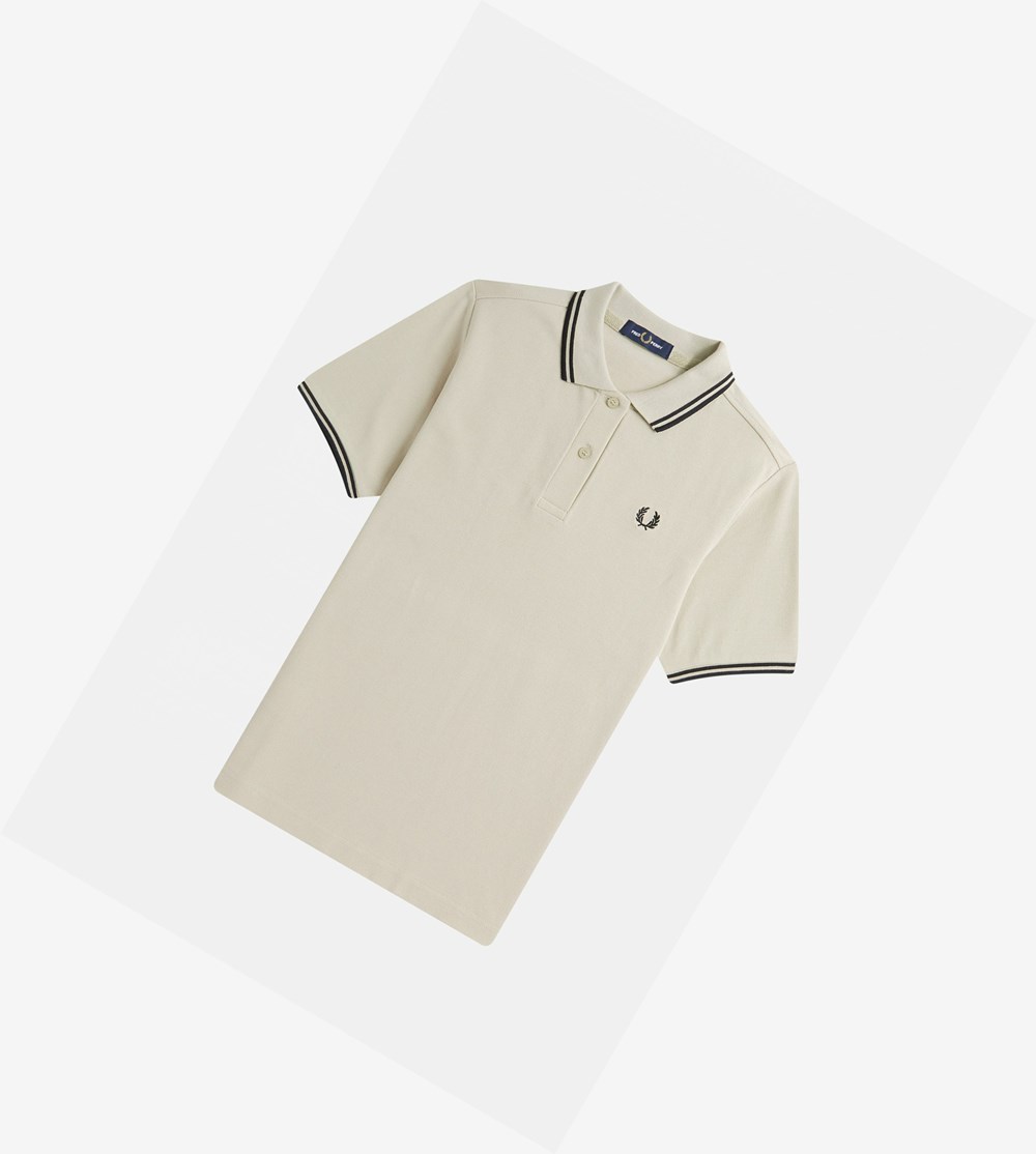 Black Fred Perry G3600 Women's Polo Shirts | GFNIR-2438