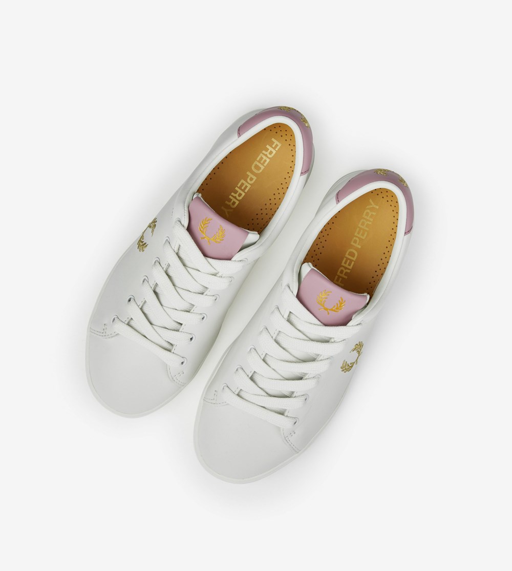 Black Fred Perry Lottie Women's Sneakers | KINSF-2871