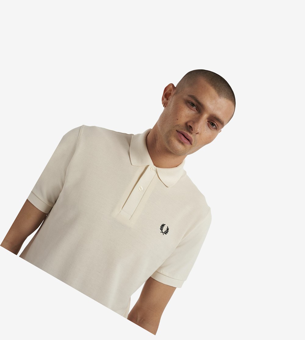 Black Fred Perry M3 Men's Polo Shirts | COIRX-6738