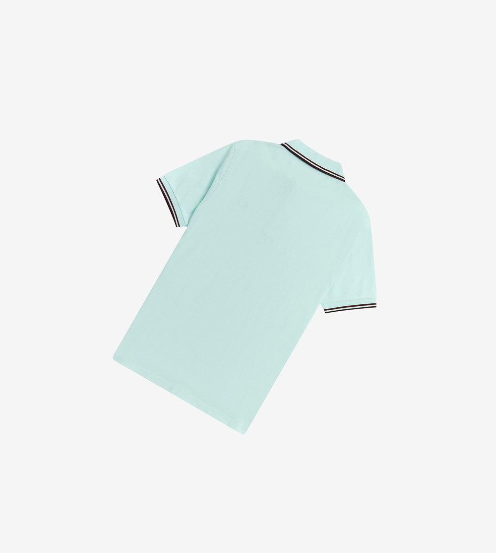 Blue Fred Perry M3600 Men's Polo Shirts | GKESA-6973