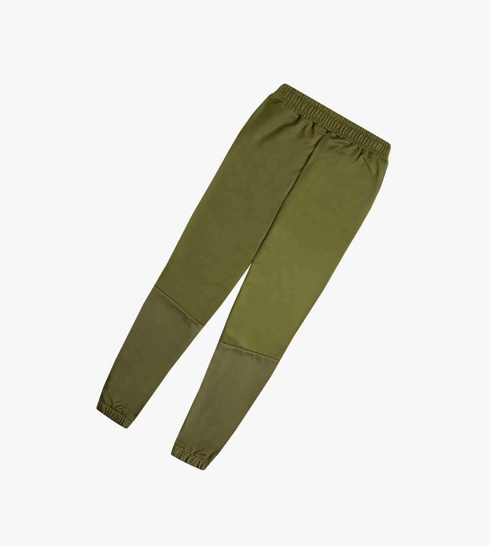 Green Fred Perry Panelled Track Pants Men's Trousers | TJDZS-2307