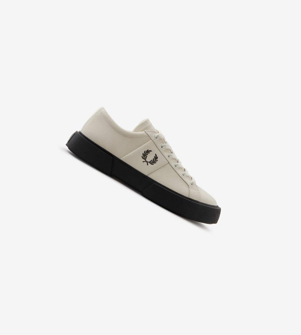 Grey Fred Perry Exmouth Men's Sneakers | FHJRB-7920