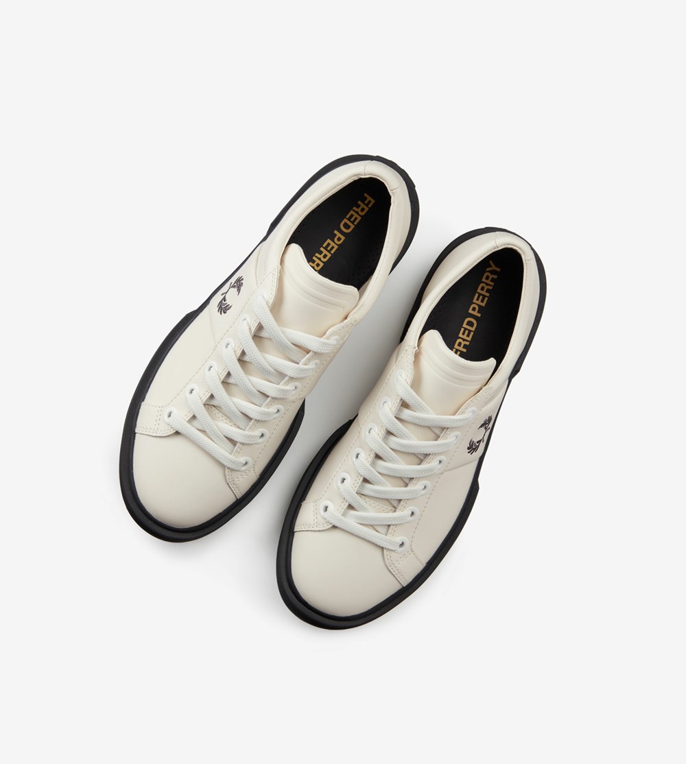 Grey Fred Perry Exmouth Men's Sneakers | FHJRB-7920