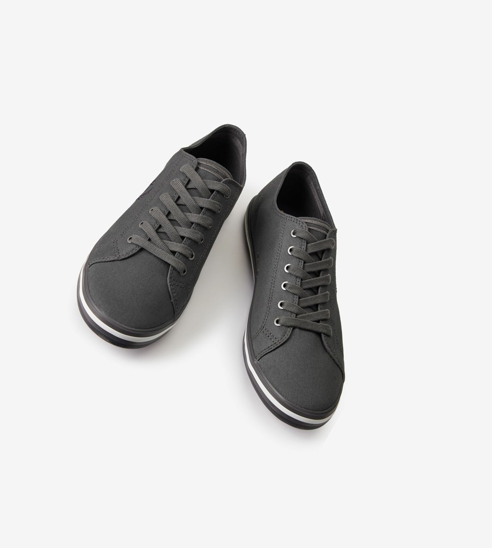 Grey Fred Perry Kingston Men's Sneakers | KDPHO-7835