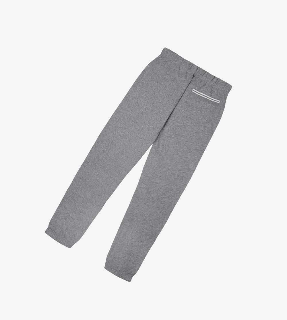 Grey Fred Perry Loopback Sweatpants Men's Tracksuits | ZIRDF-5842