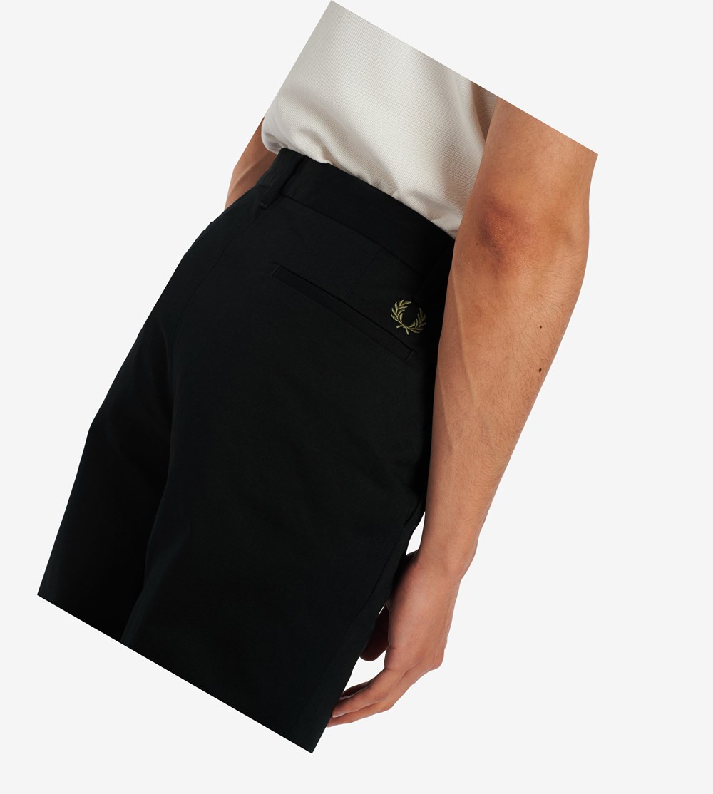 Navy Fred Perry Classic Men's Trousers | GZYCV-7689