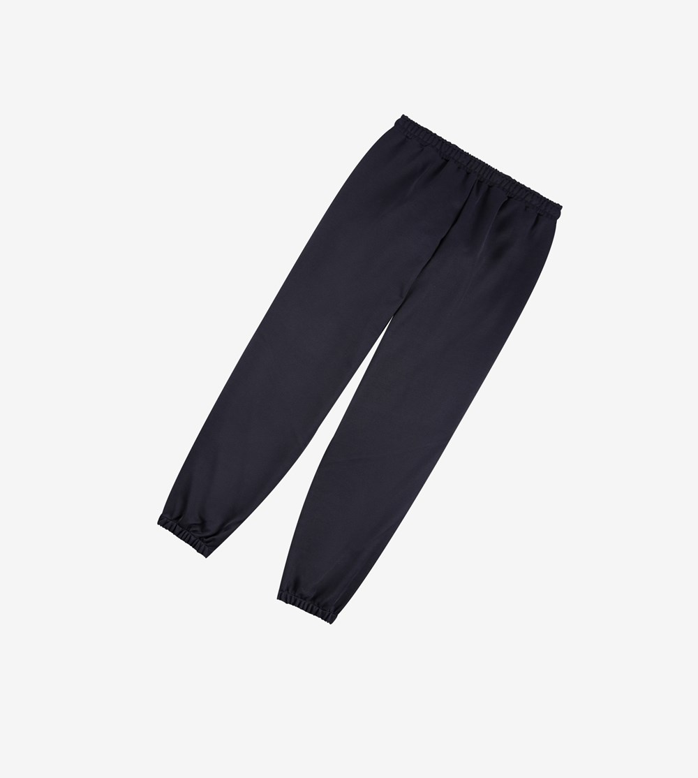 Navy Fred Perry Panelled Taped Track Pants Men's Trousers | GSAWX-4608